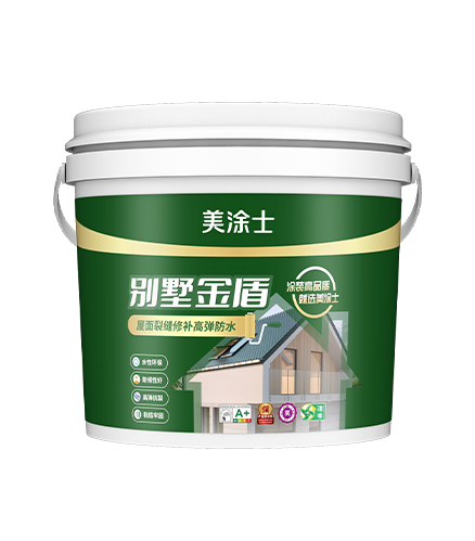 腾博会官网别墅金盾屋面裂痕修补高弹防水